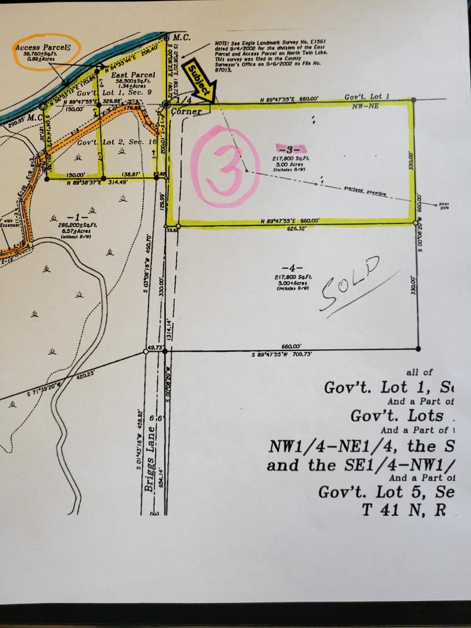 North Twin Lake Property ON Briggs Ln Photo 1