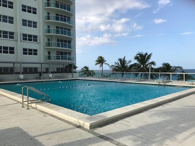 The large heated pool is currently under renovation.