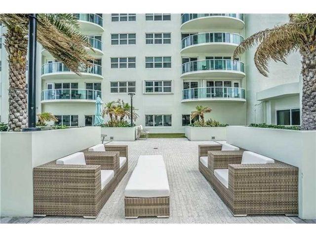  There is plenty of comfortable furniture up on the pool deck.