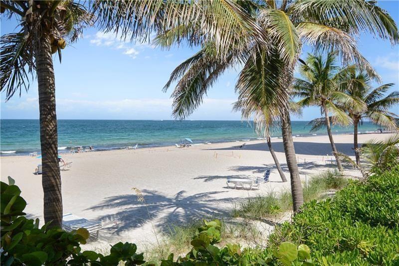 The beach, facing south.