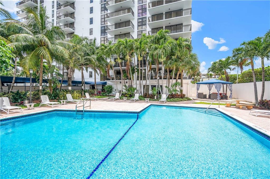 Large community pool.