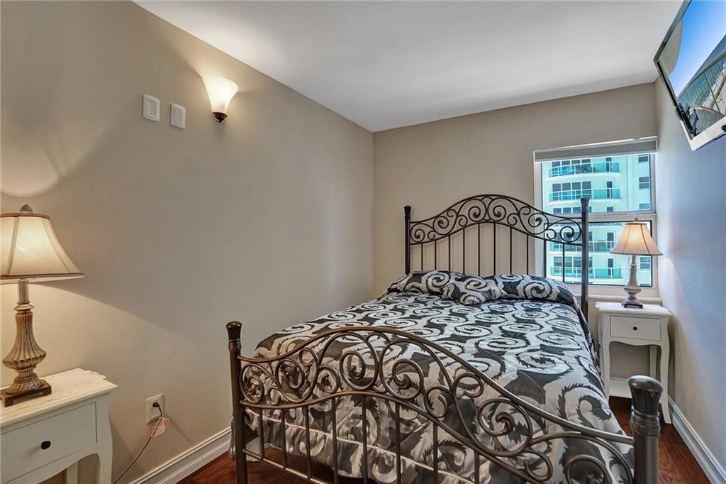 The third bedroom was created by taking space from the second bedroom.