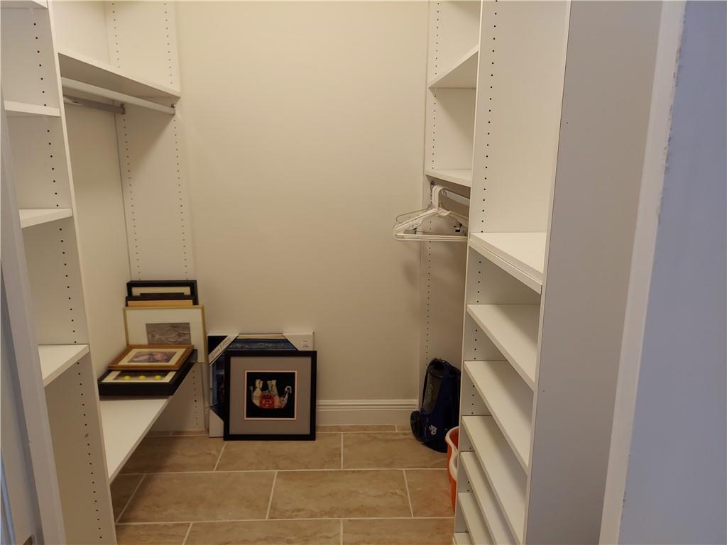 walking in bedroom closet