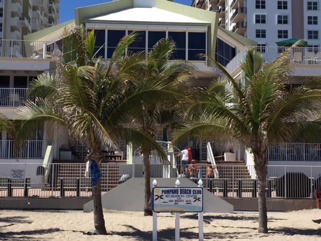 Rec Ctr from Beach