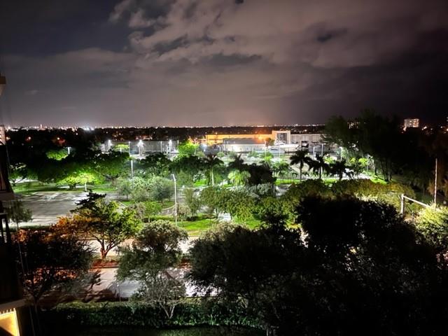 Evening views of the boat ramp across the street
