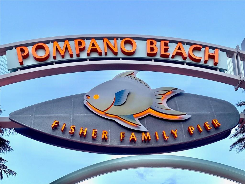 Come and enjoy what Pompano Beach has to offer - music, dining, fishing and friends!