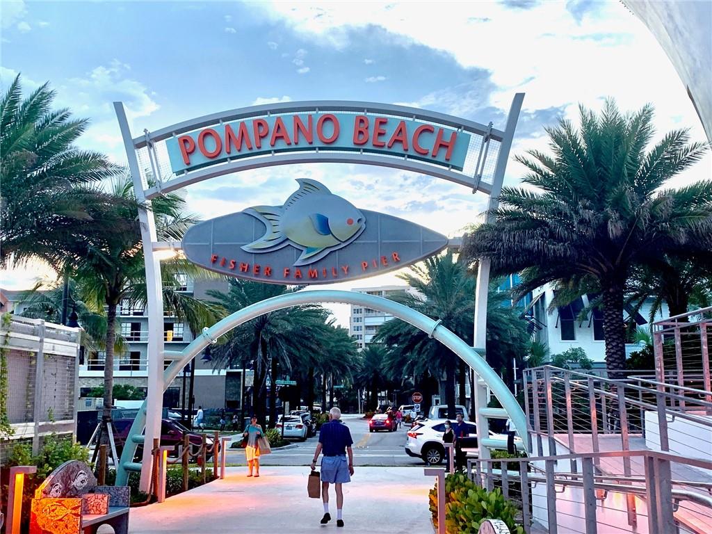 Come and enjoy what Pompano Beach has to offer - music, dining, fishing and friends!