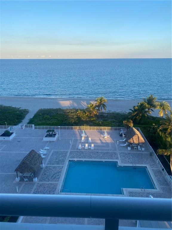 East Balcony - Pool View