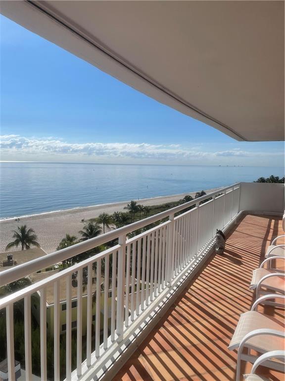 East Balcony - South View - Balcony off of Family Room and Master Bedroom