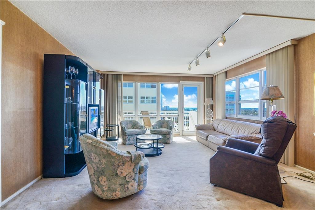 Living Room with SW views