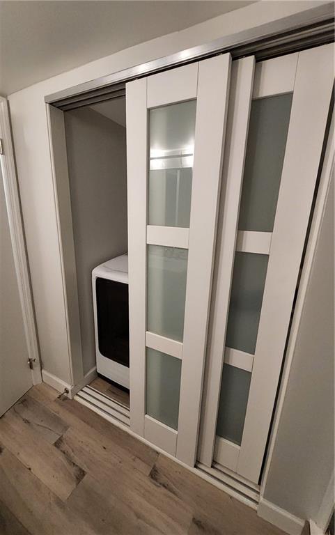 Washer / Dryer closet