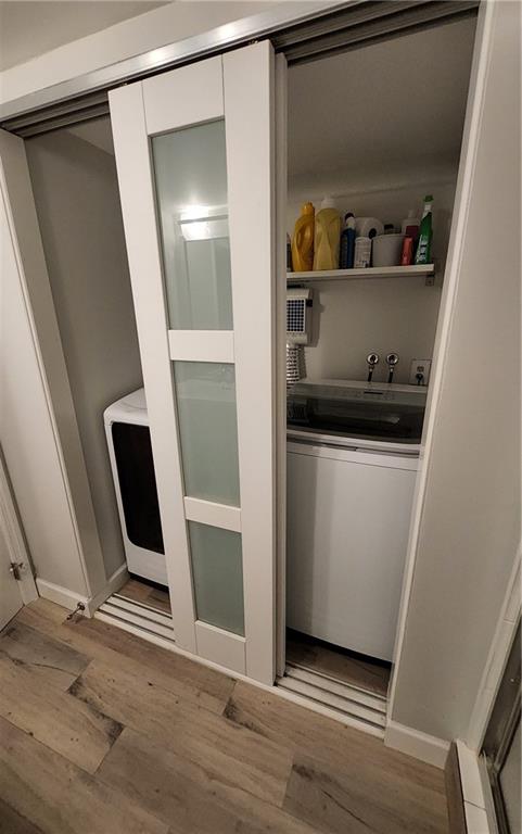 Washer / Dryer closet