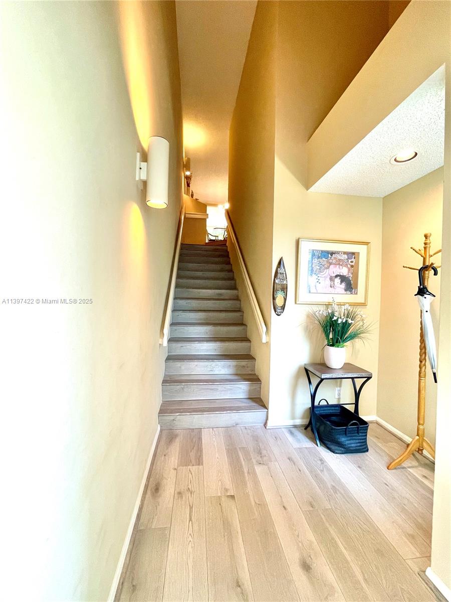 Modern kitchen with designer features at 905 Mainsail Circle - Condo in Jupiter