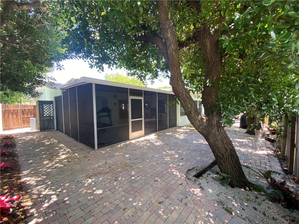 fully fenced yard, room for a small pool