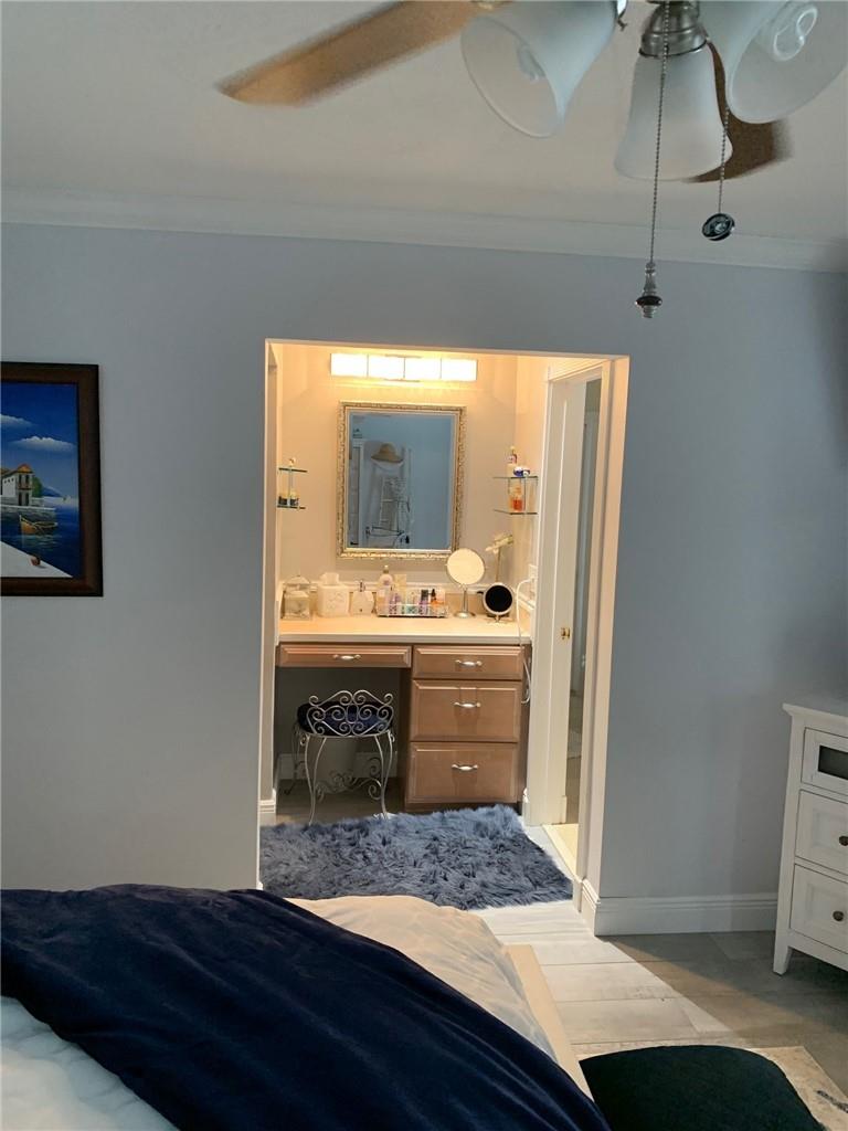 View of Master bathroom