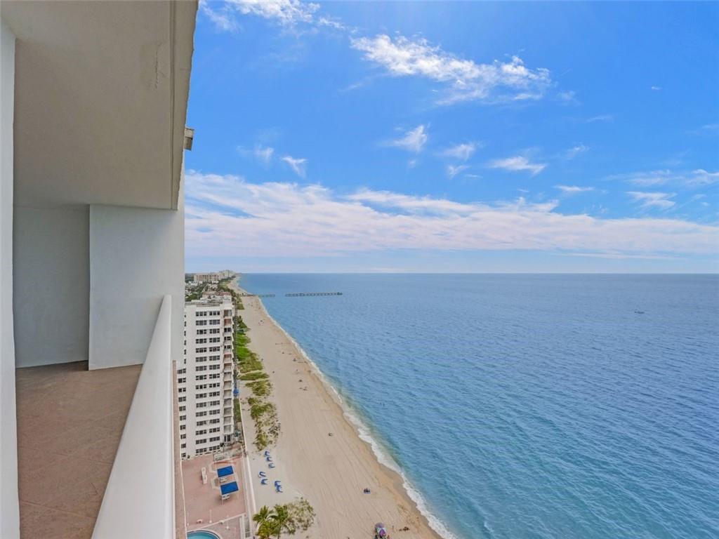 North East Views up the beach