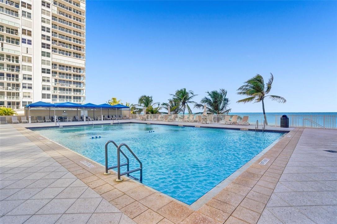 Largest Heated Pool on the Galt Ocean MIle