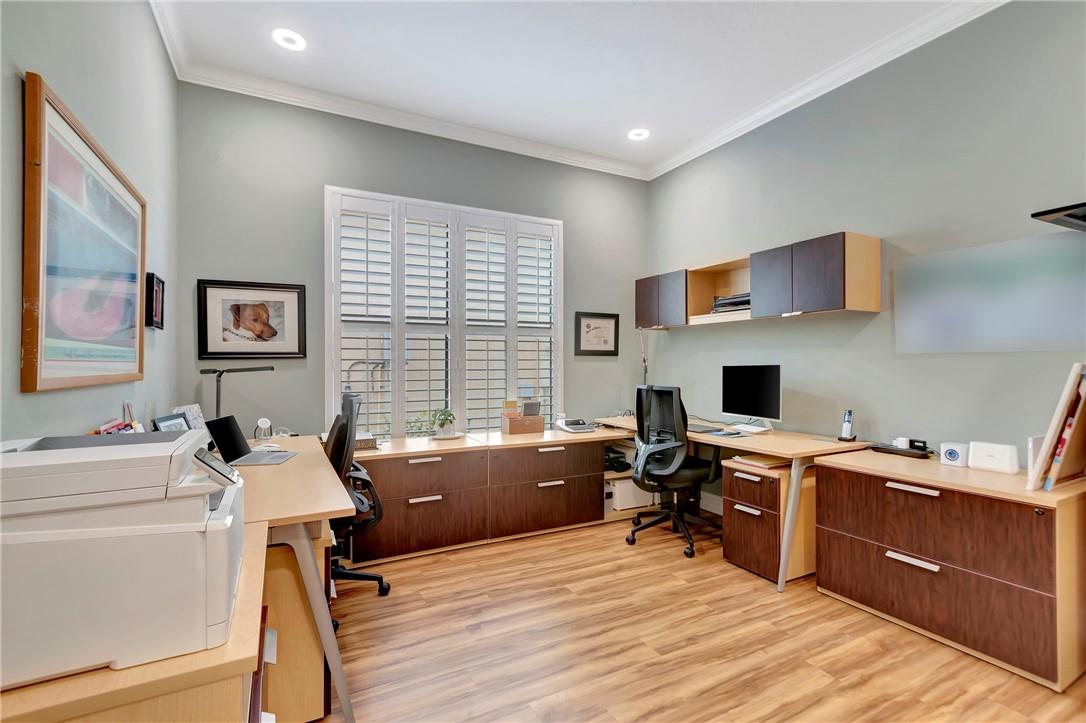 Office/Den. Or if needed it can easily be converted into a 3rd Bedroom.