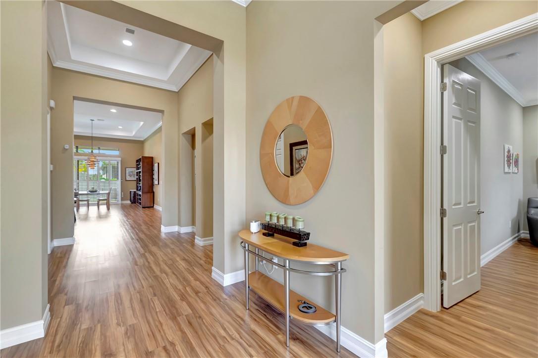 Front Entry Foyer. *Note: Stacked stone wall not shown in photo (see 3D Tour).