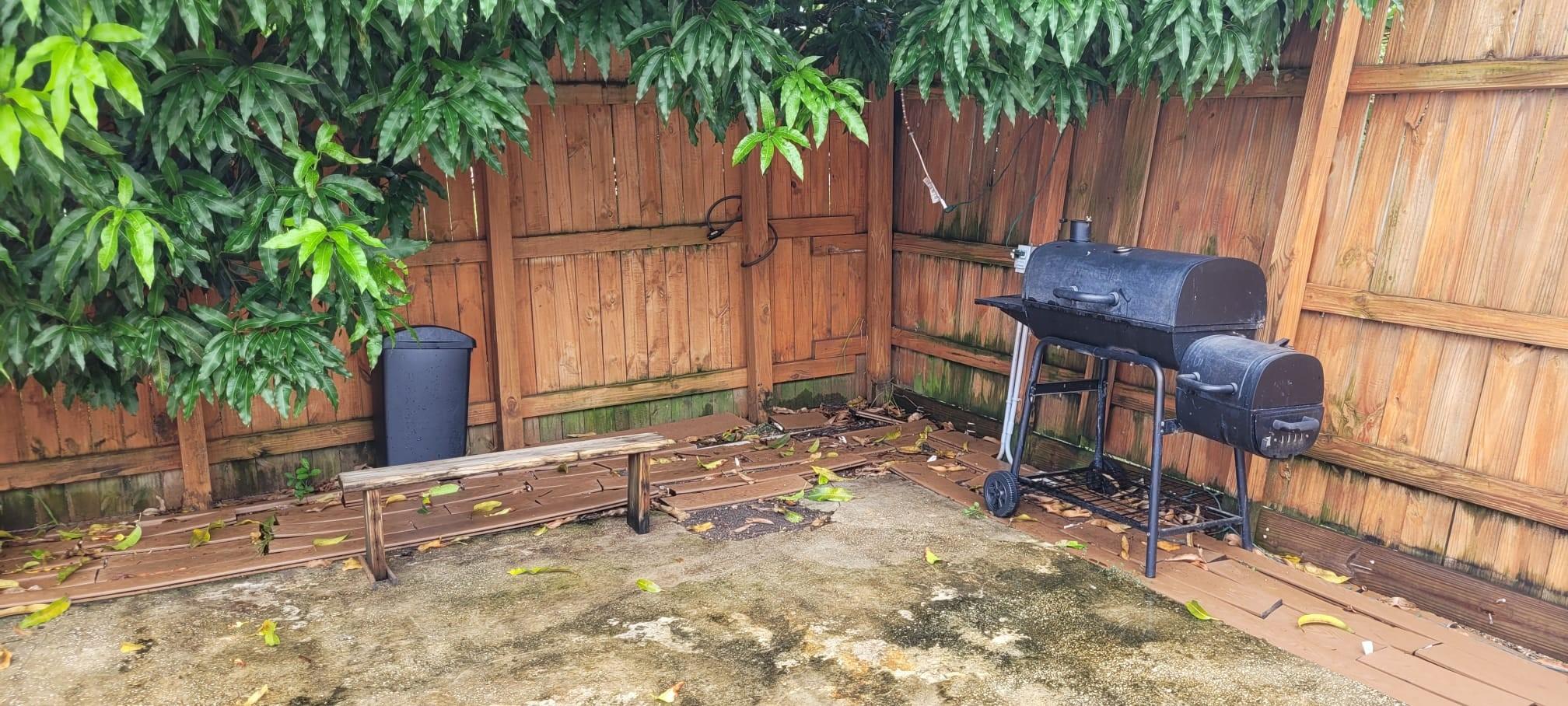 BBQ area