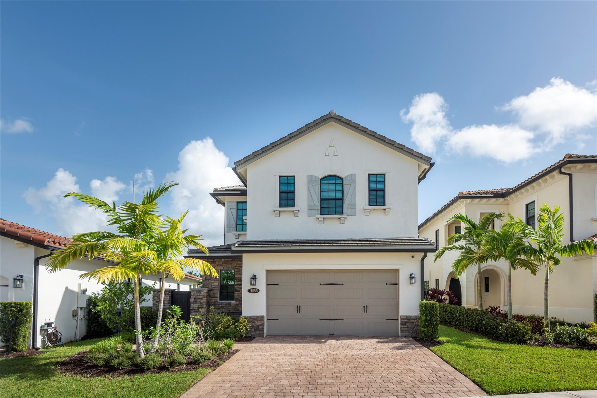 YOUR BEAUTIFUL NEW HOME WITH A 2 CAR GARAGE, LOVELY LANDSCAPING LOCATED NEAR THE CULDESAC AT THE END OF THE STREET