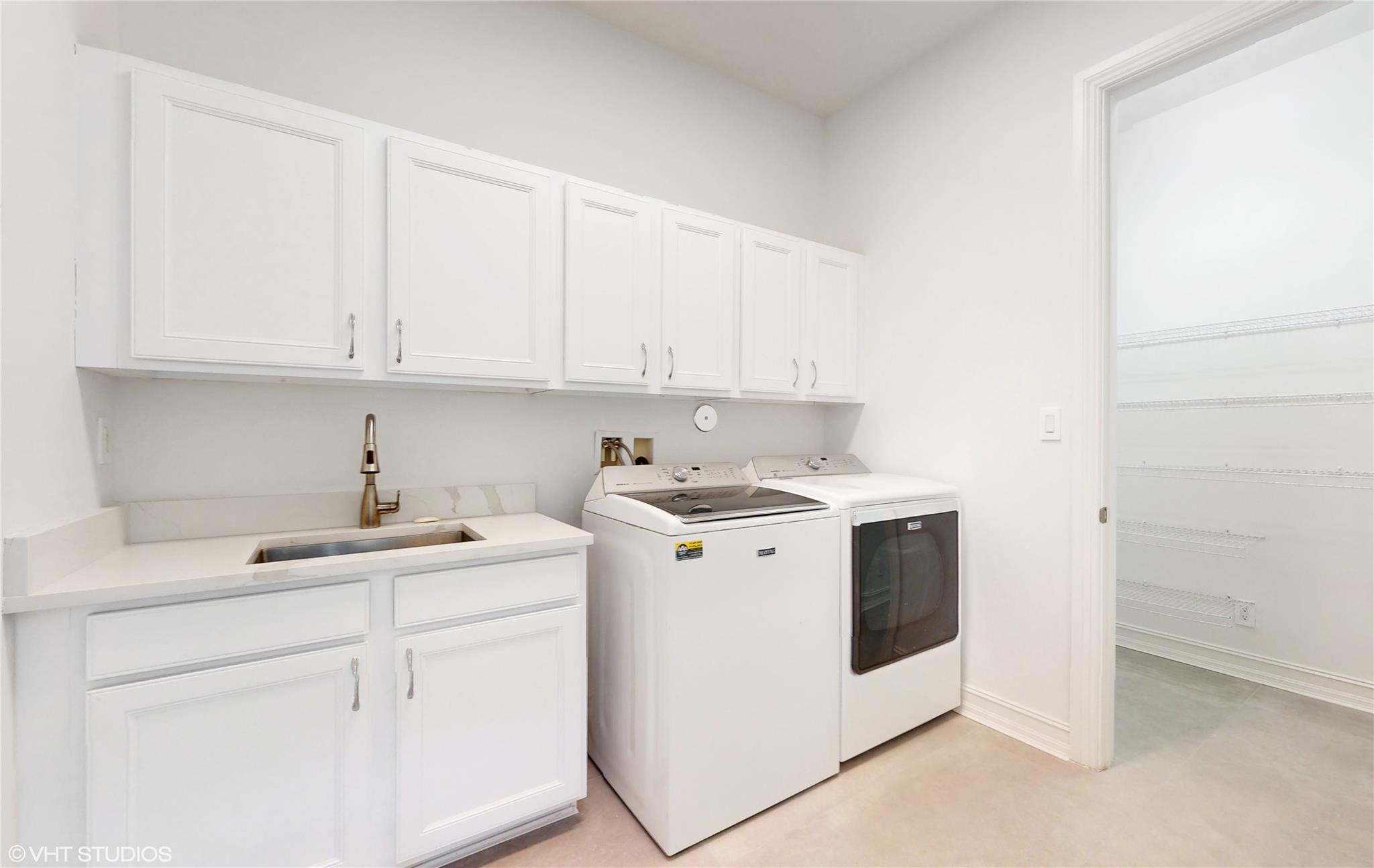 STORAGE IN LAUNDRY RM FOR 2ND REFRIGERATOR.