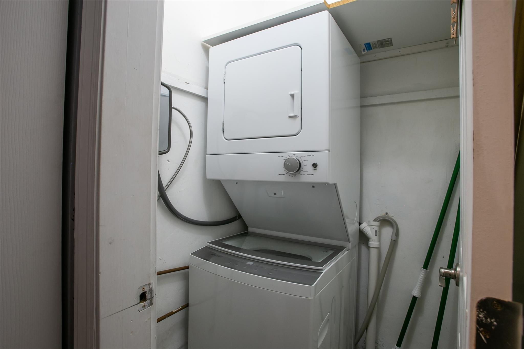 washer and dryer unit 1