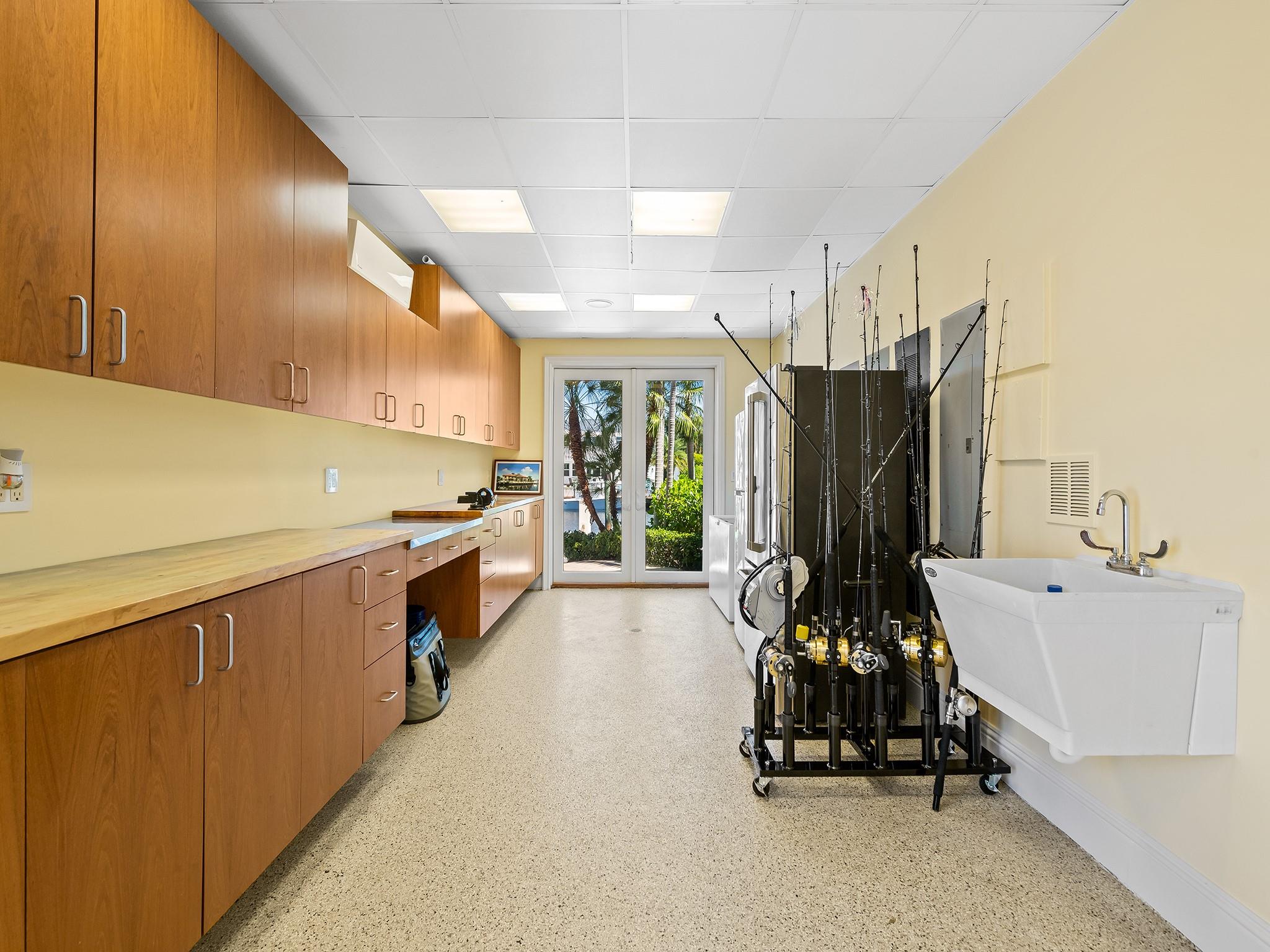 Fisherman's workshop