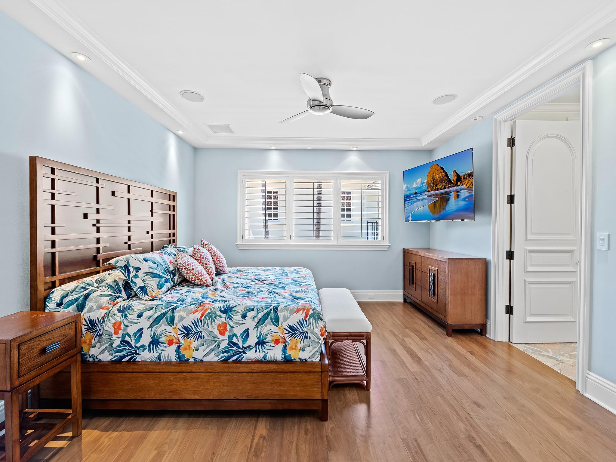 Second floor bedroom #4 with Jack and Jill bathroom