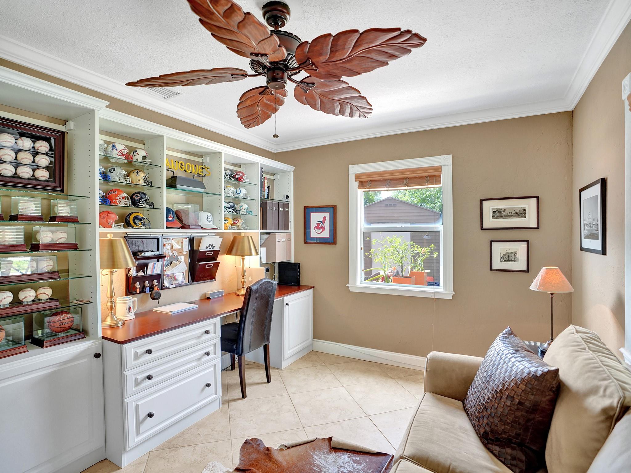 2nd bedroom being used for home office