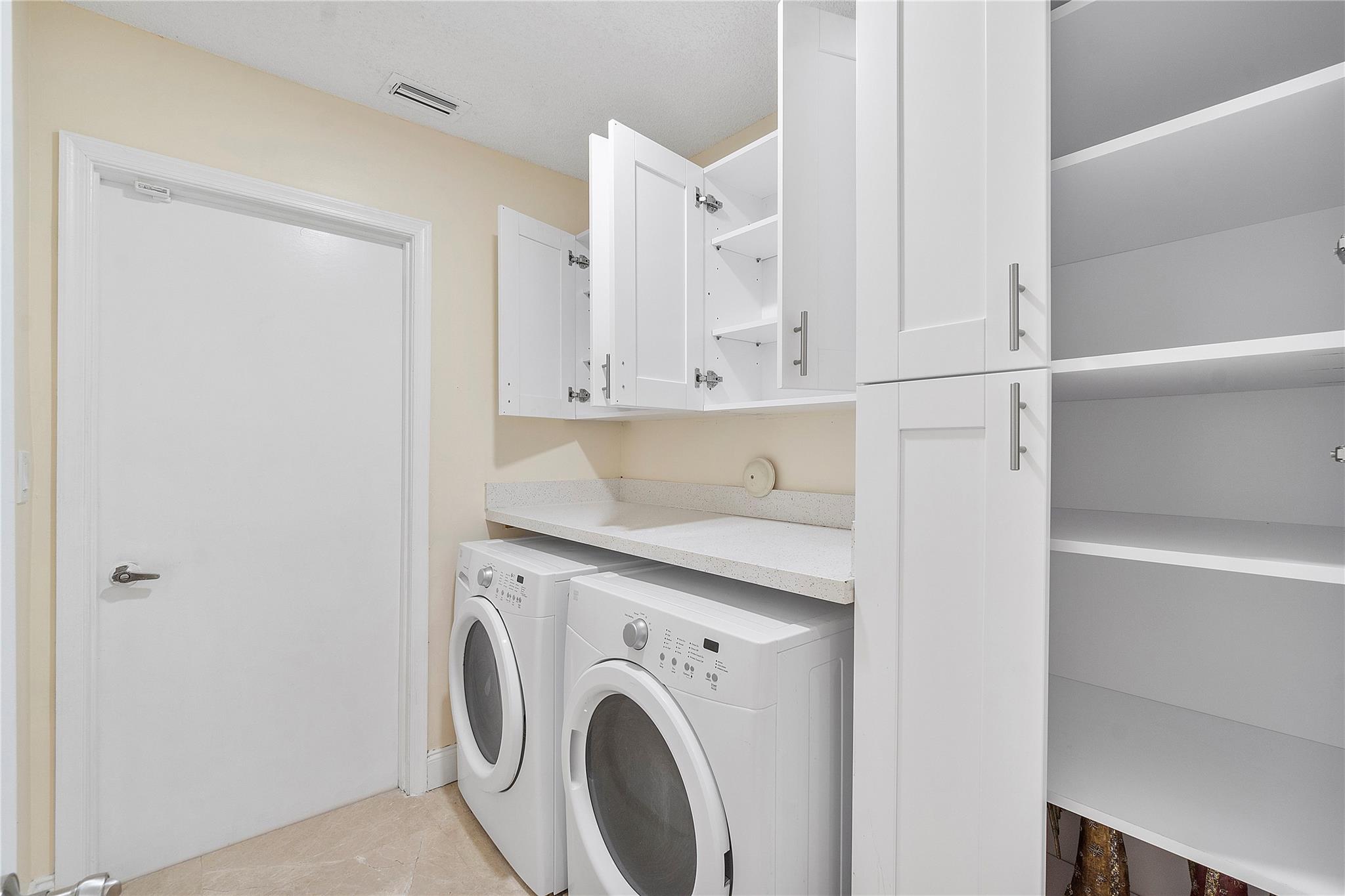 Laundry area