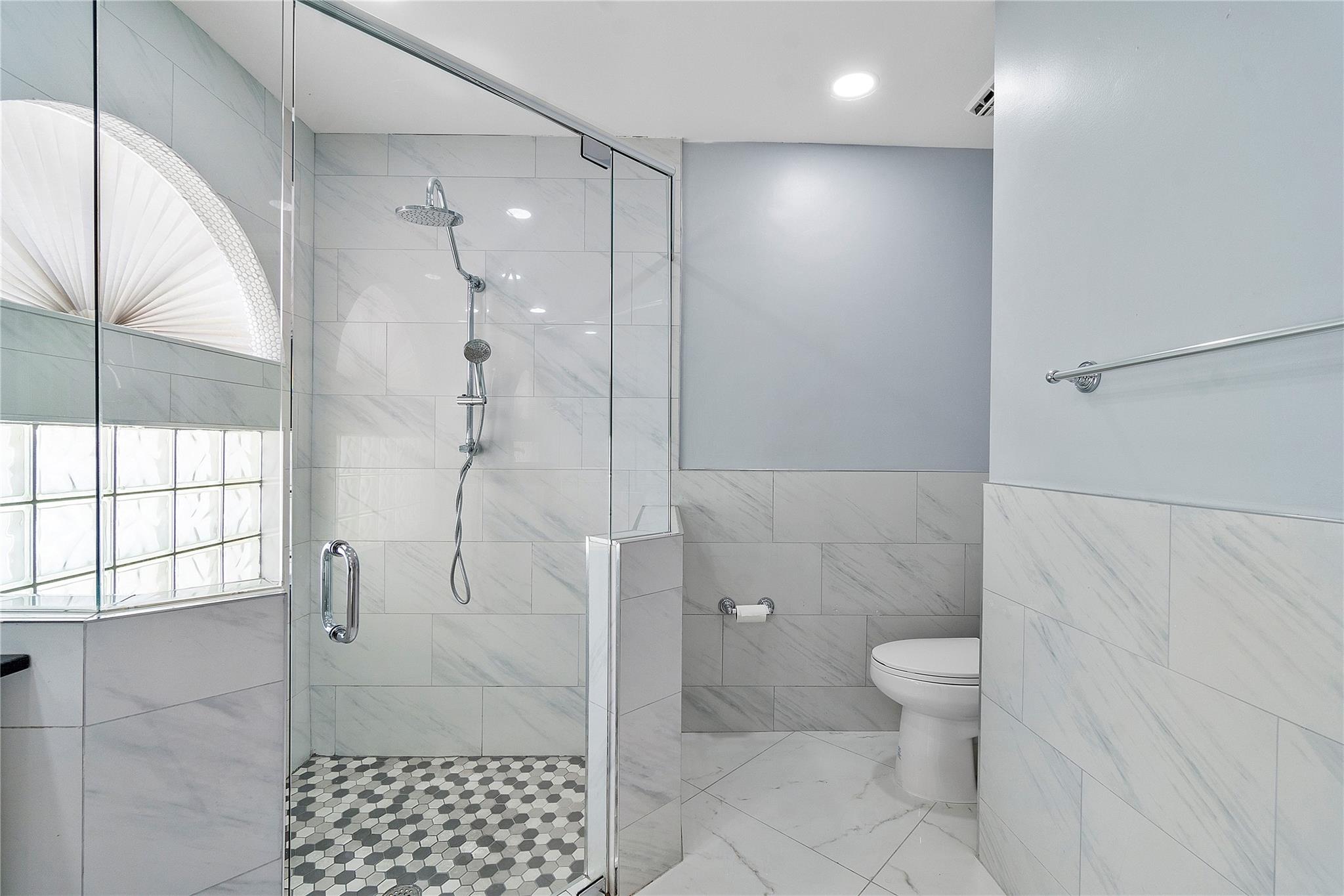 Master bath shower