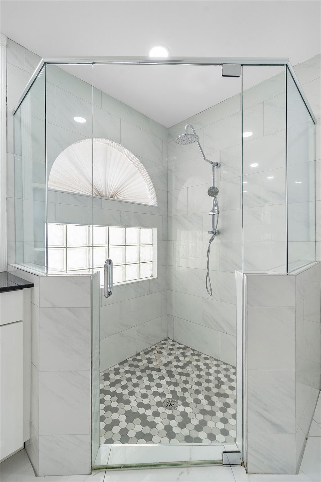 Master bath shower