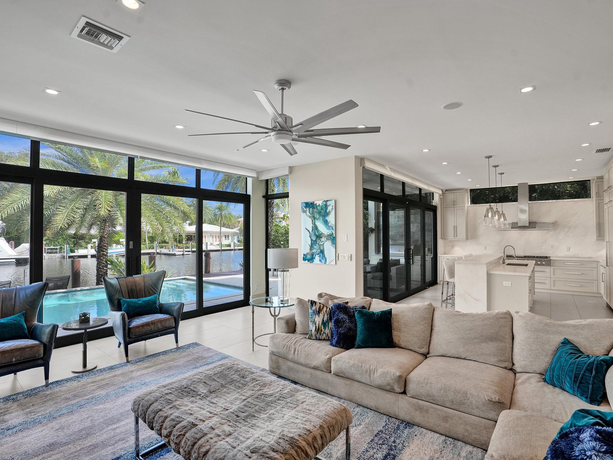 Your Living Space with Water Views!