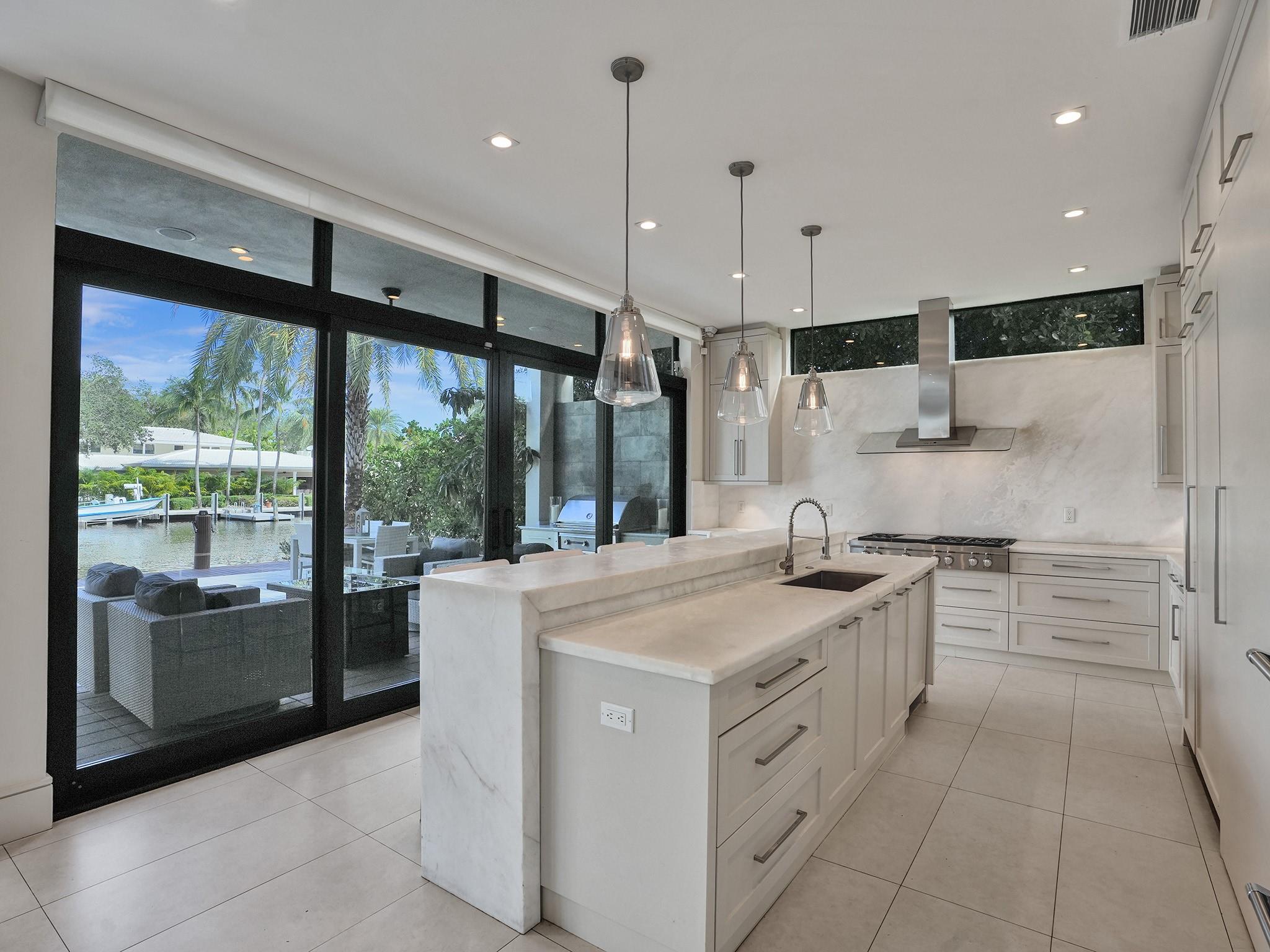 Soothing Views and expansive sliders for the ease of entertaining!