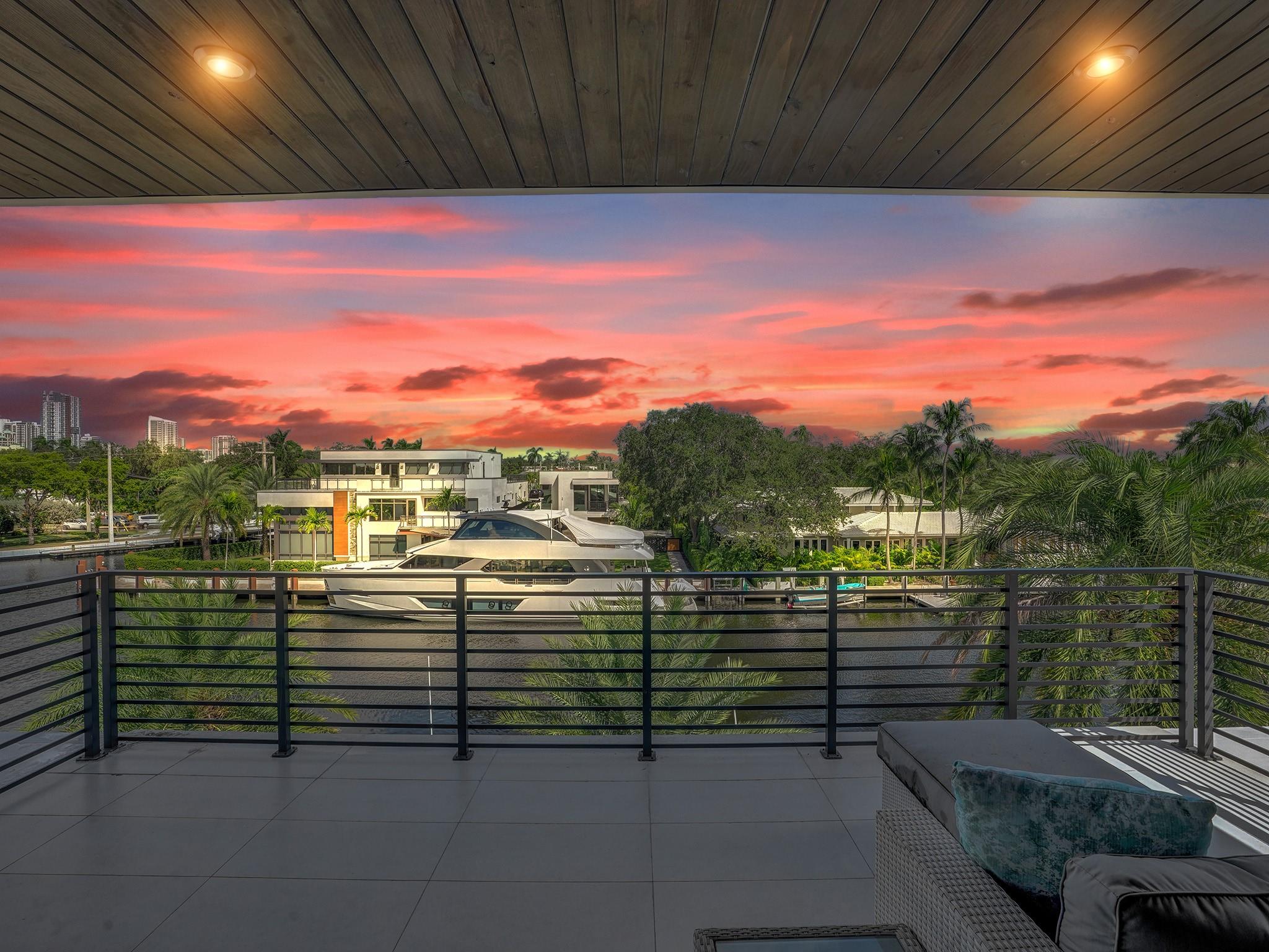 Spectacular evening views!