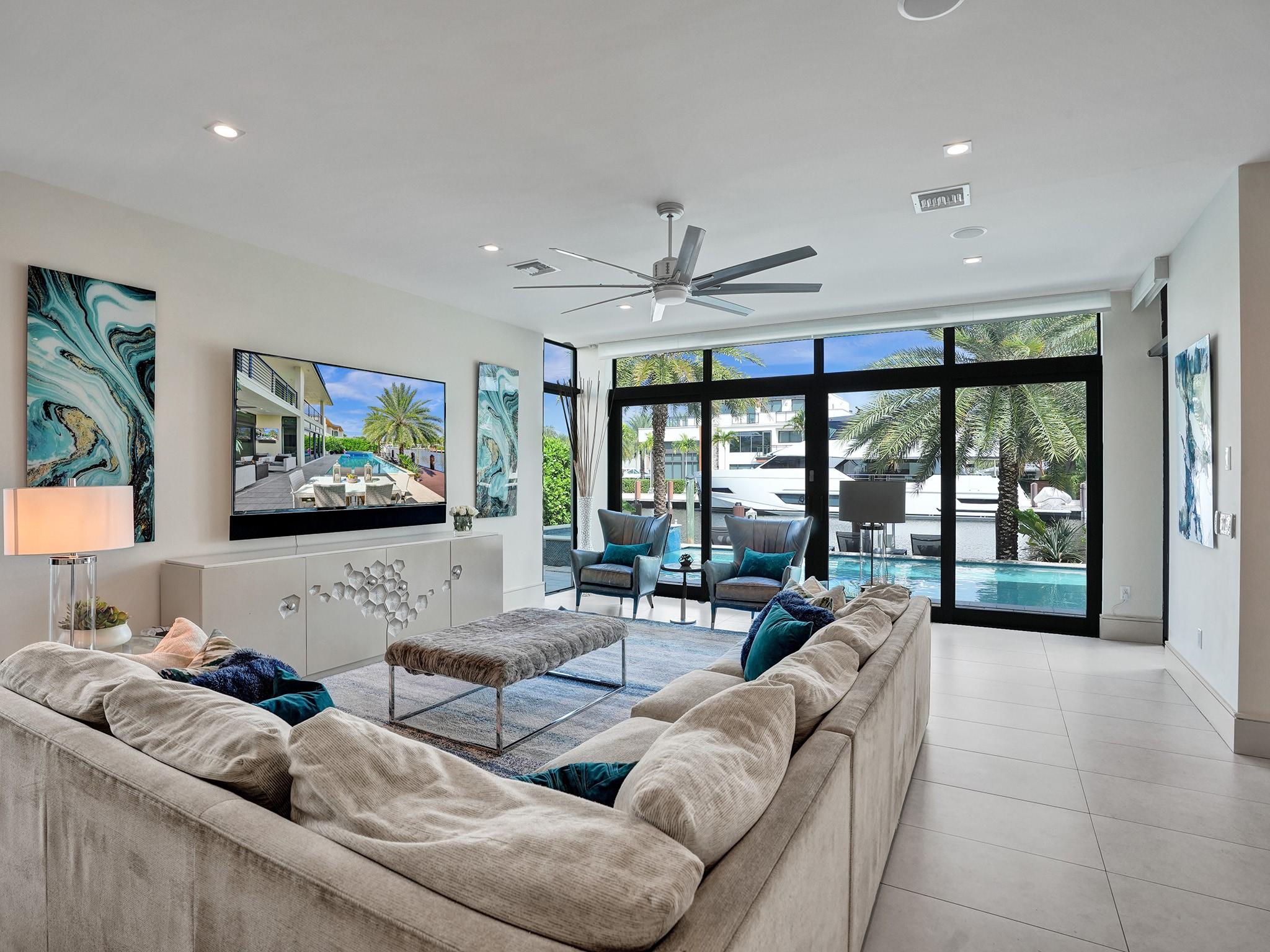 Expansive views from your living area!