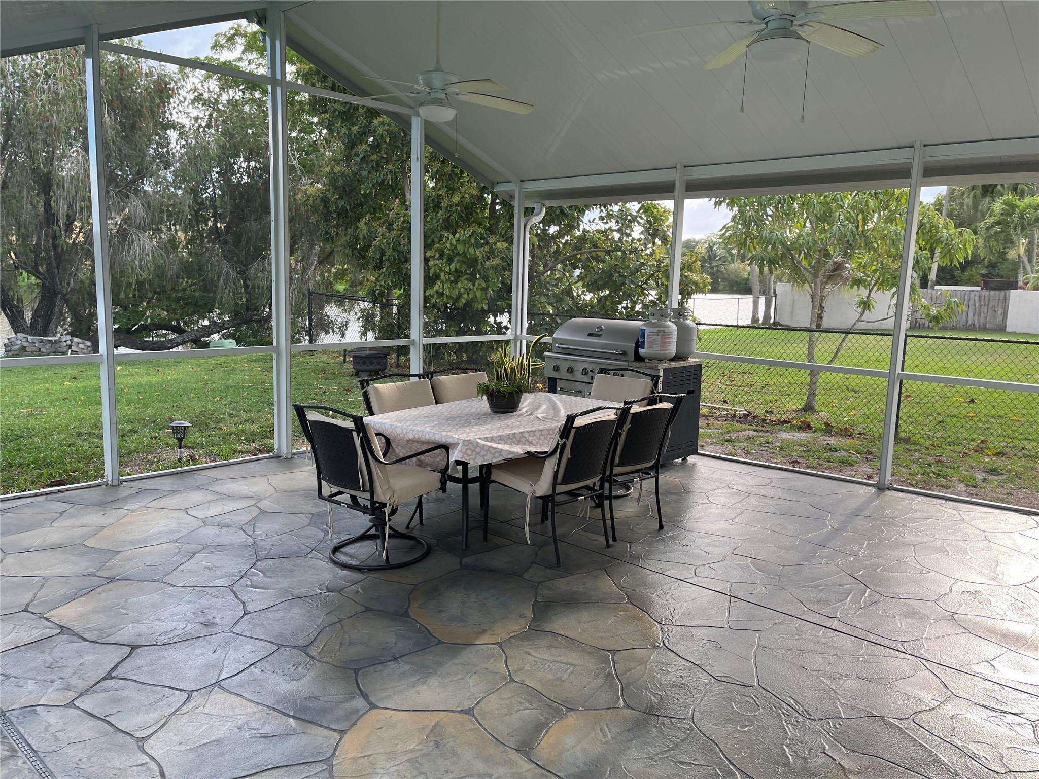 Screened with Lake View