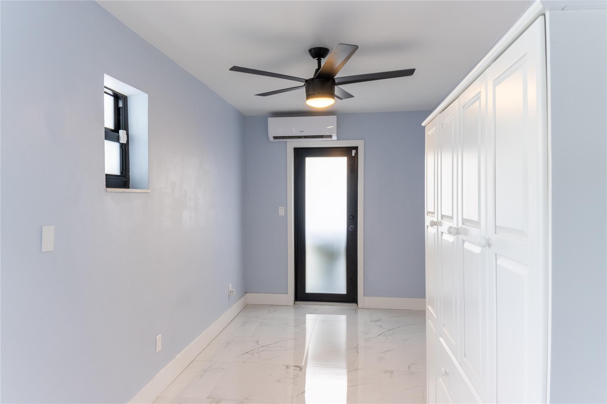 4th bedroom is small, but a queen sized bed & nightstand fit.