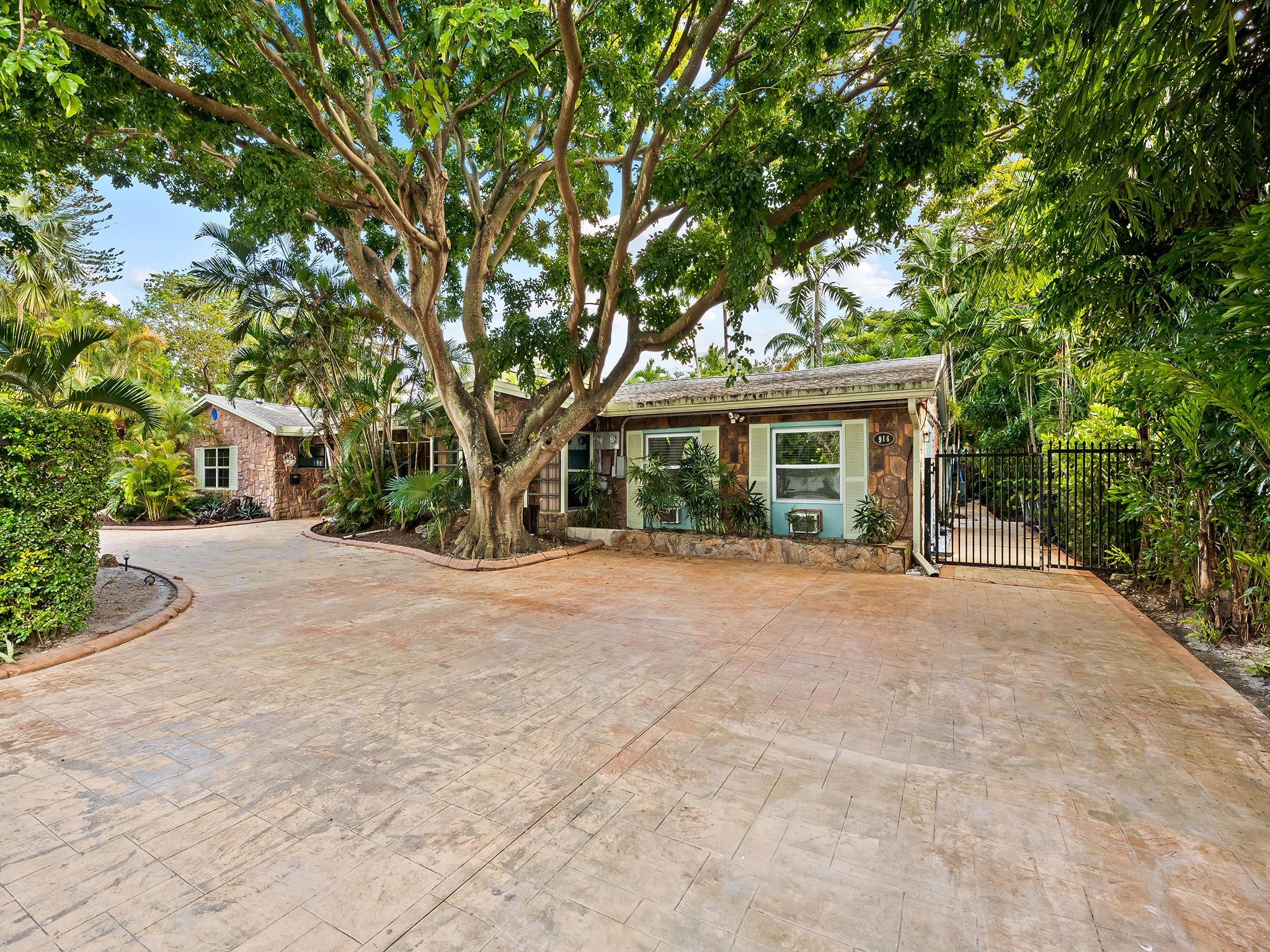 Main house front view