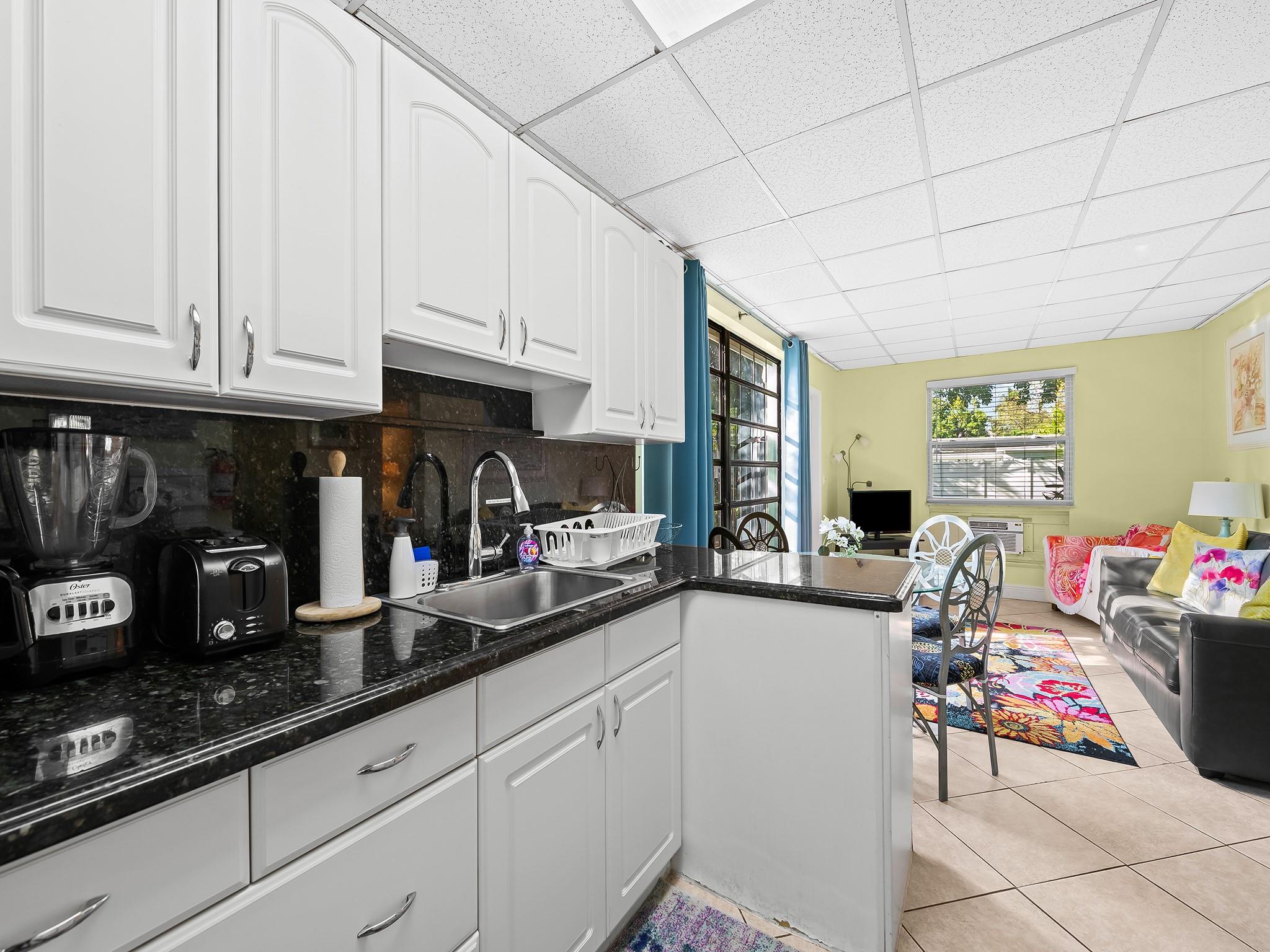 Guest quarters kitchen