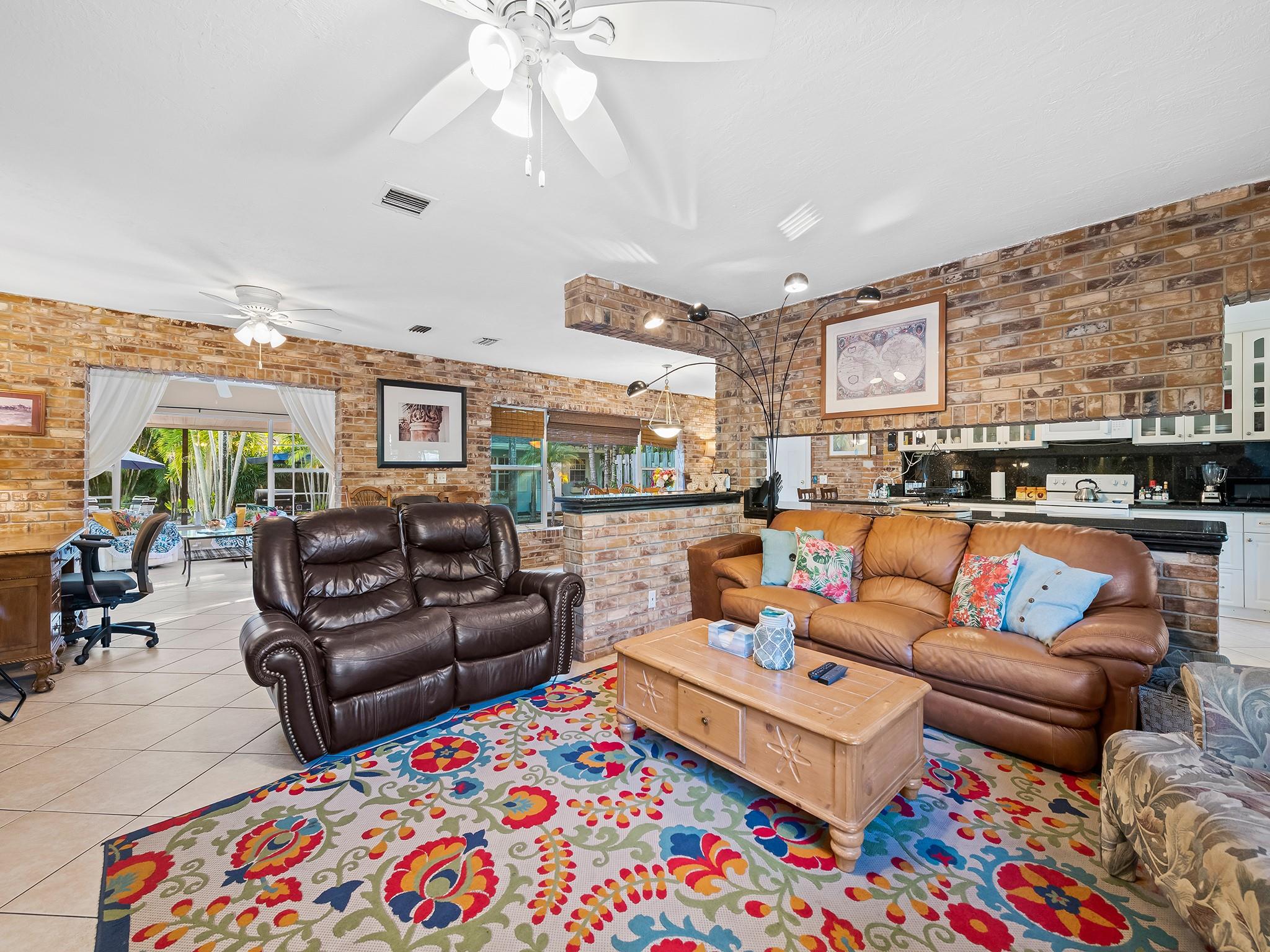 Main house living area