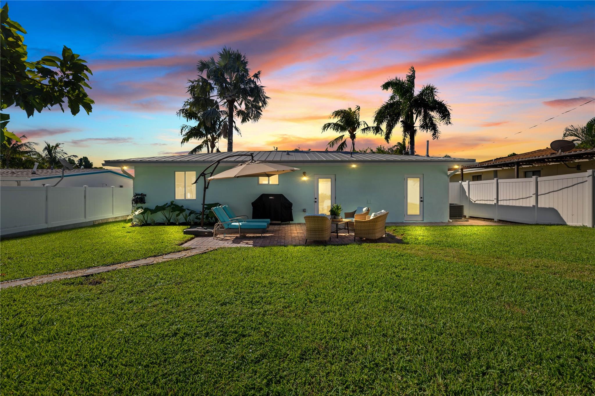 Beautiful backyard sunsets! WOW!