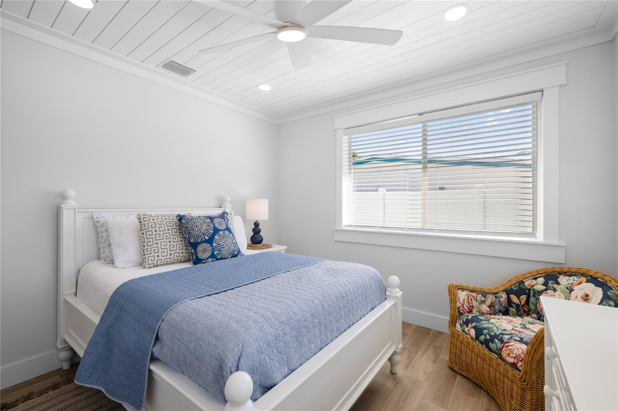 Second guest bedroom filled with natural light!