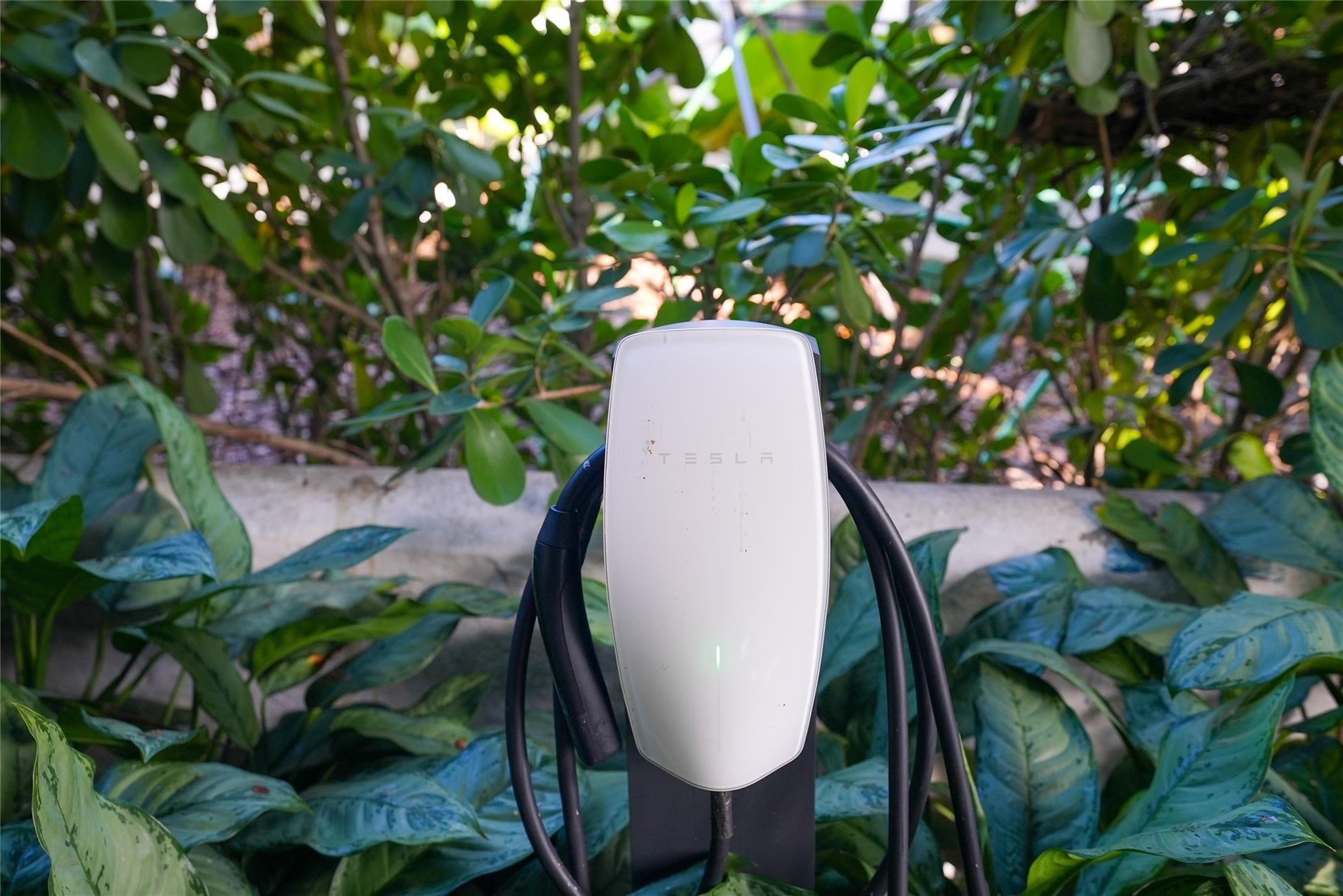 Installed Tesla/electric vehicle charger