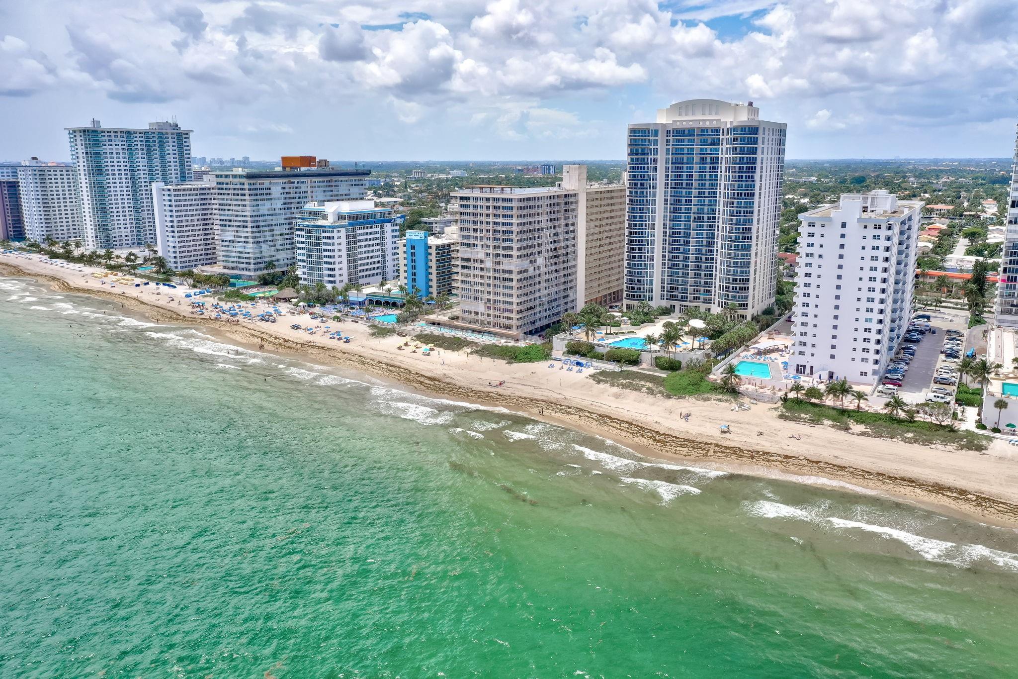 First building on the right.