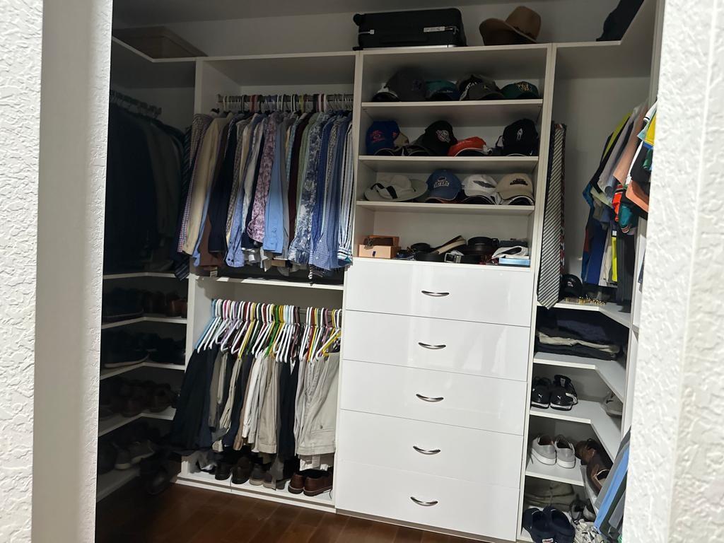 Master Closet- His