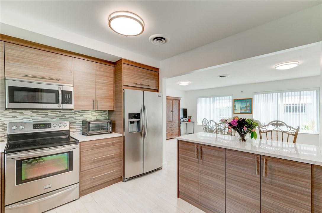 Spacious open kitchen
