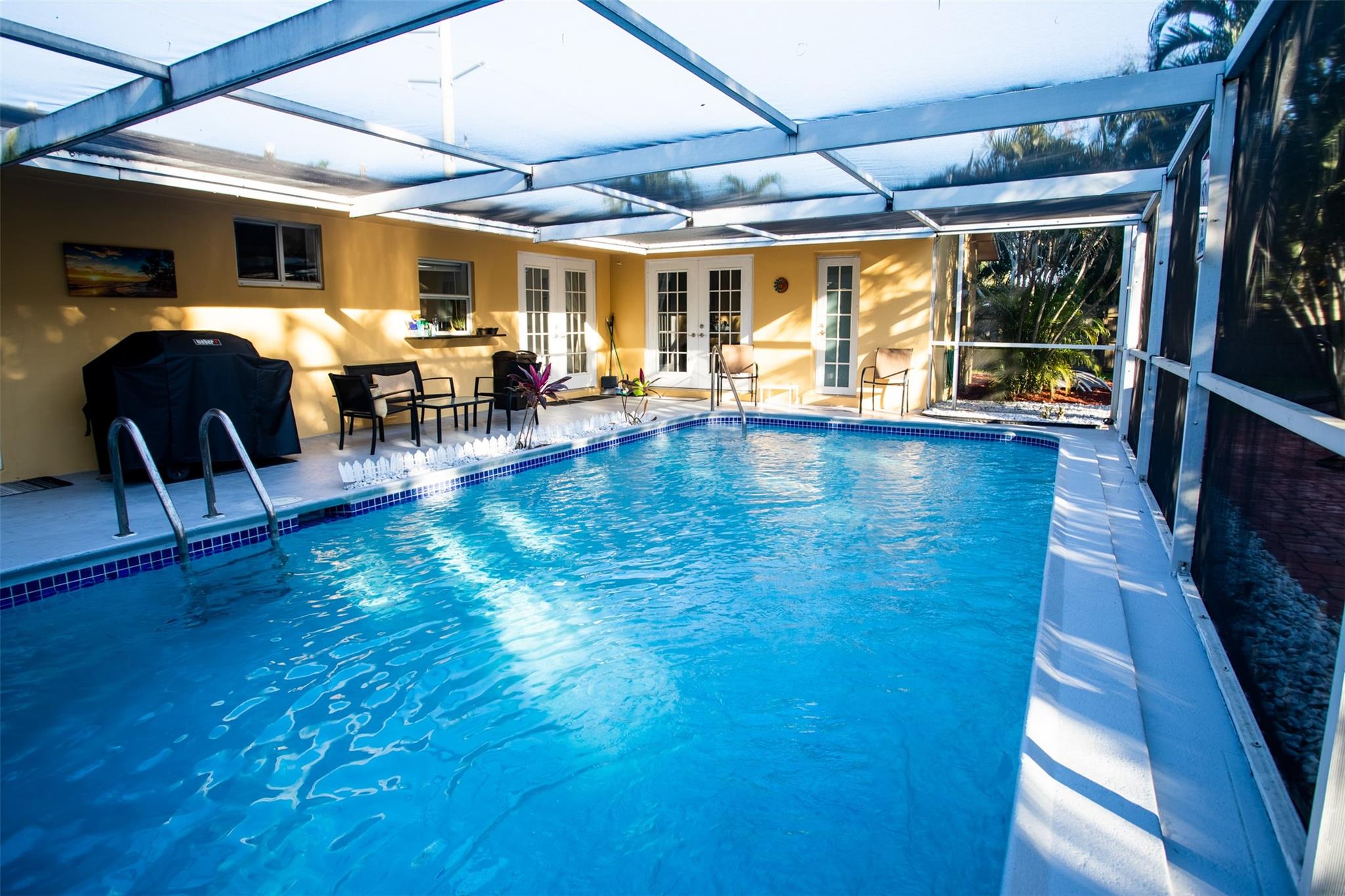 Jump in for a refreshing swim all year round.