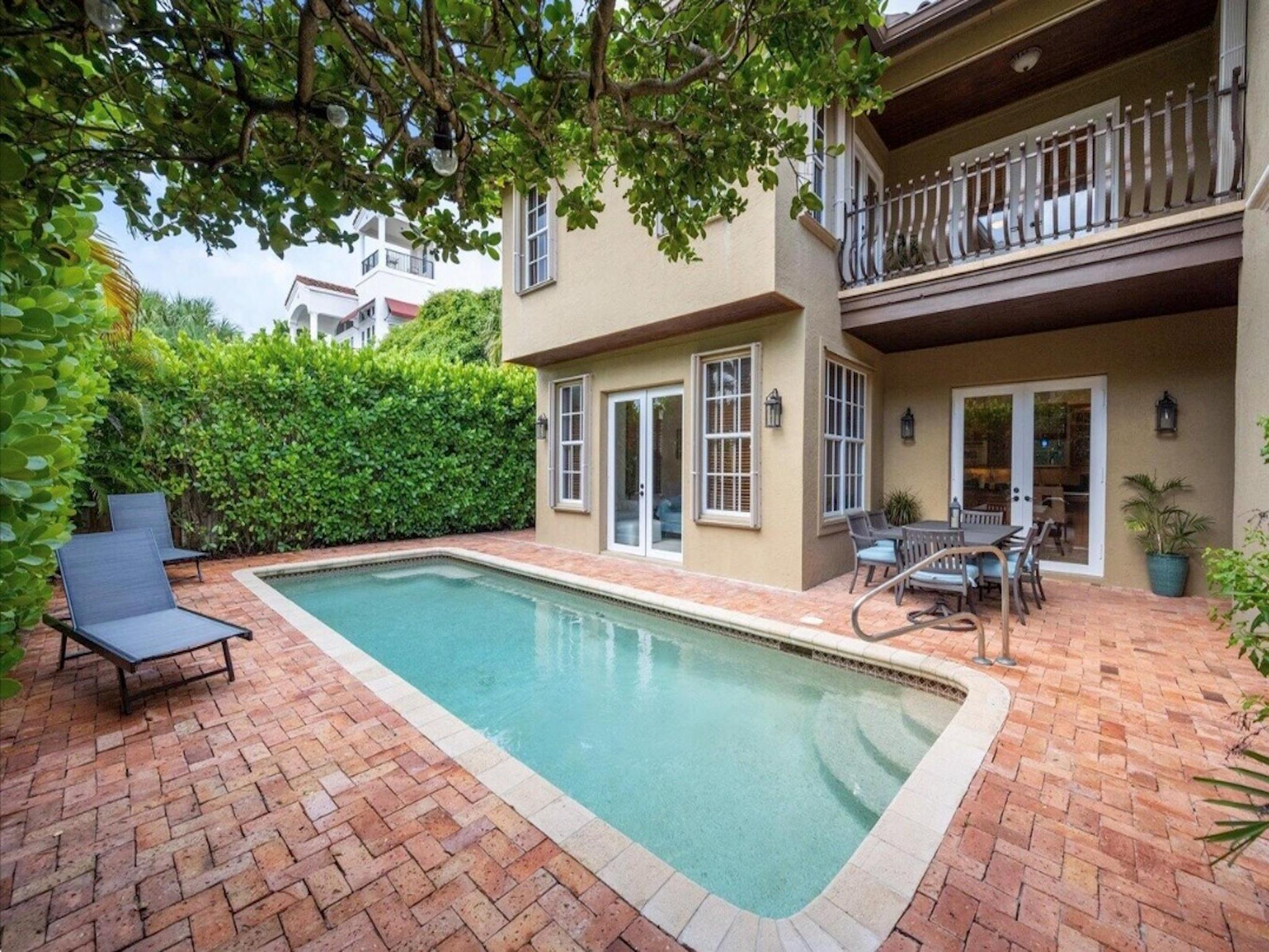 Ample Pool & Patio Space & Functional Design Perfect For Outside Meals/Entertainment